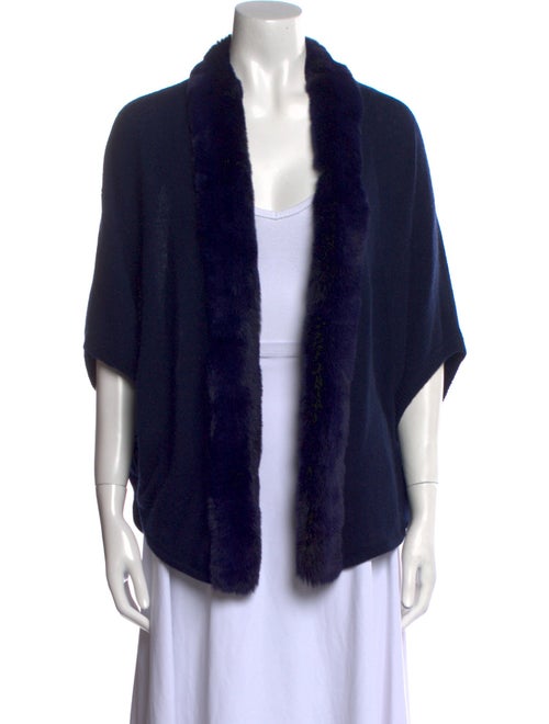 Neiman Marcus Cashmere Open Front Sweater