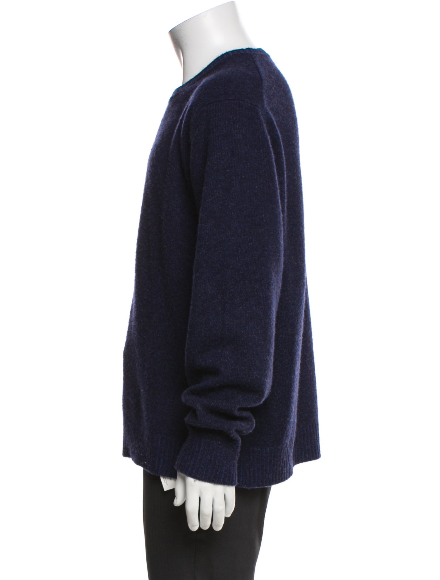 Neiman Marcus Cashmere Crew Neck Pullover