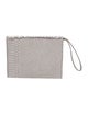 Neiman Marcus Embossed Leather Clutch