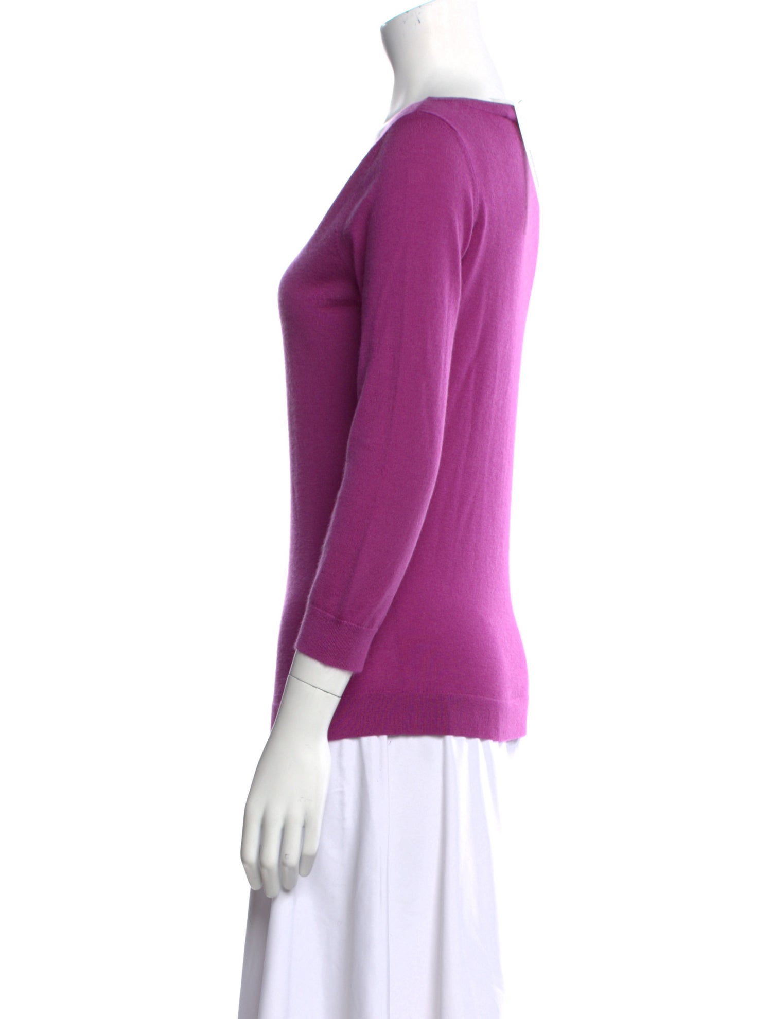 Neiman Marcus Cashmere Scoop Neck Sweater