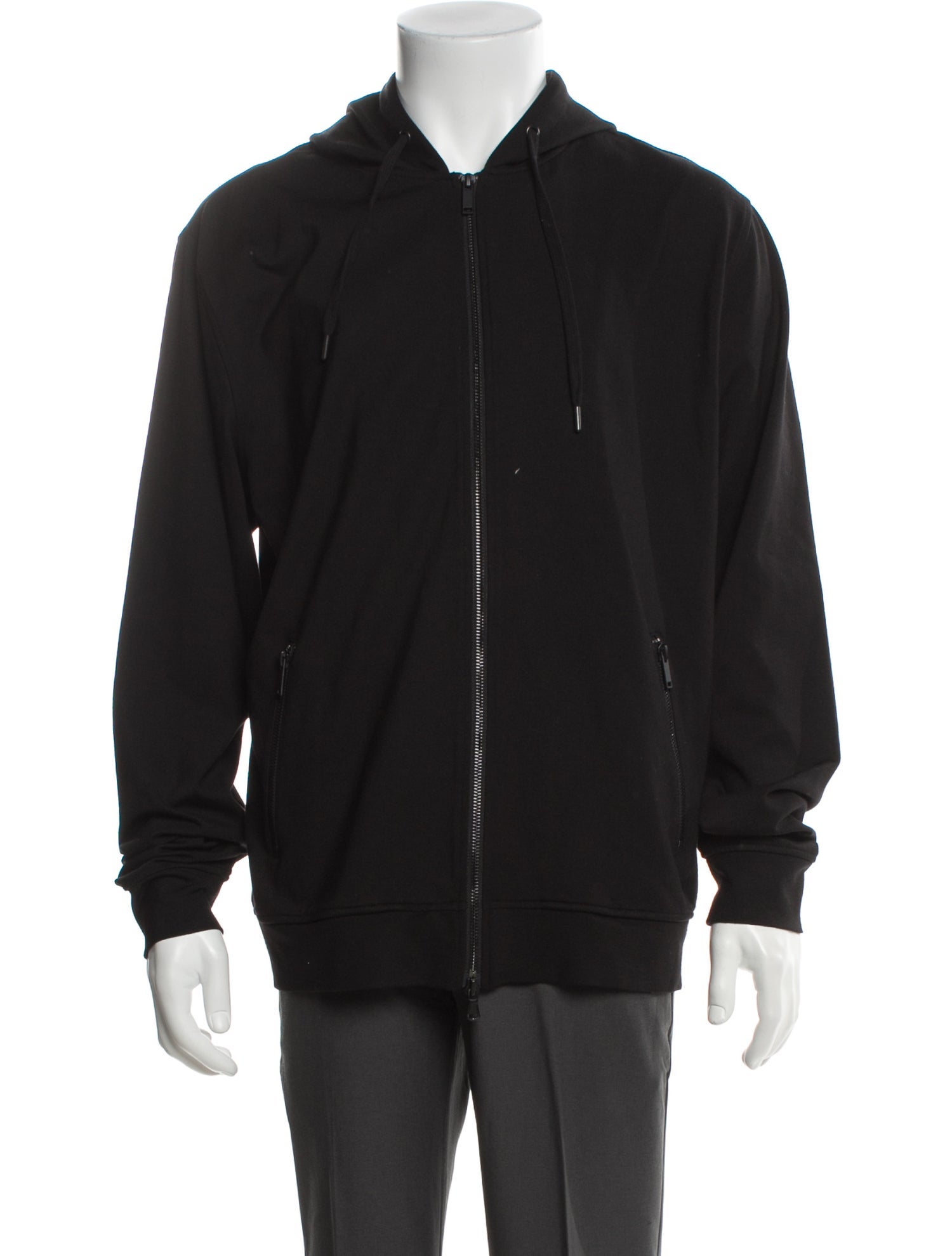 Neiman Marcus Crew Neck Long Sleeve Hoodie