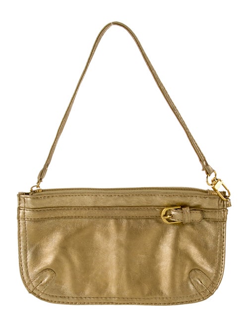 Neiman Marcus Leather Top Handle Bag