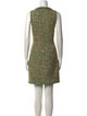 Neiman Marcus Tweed Pattern Mini Dress