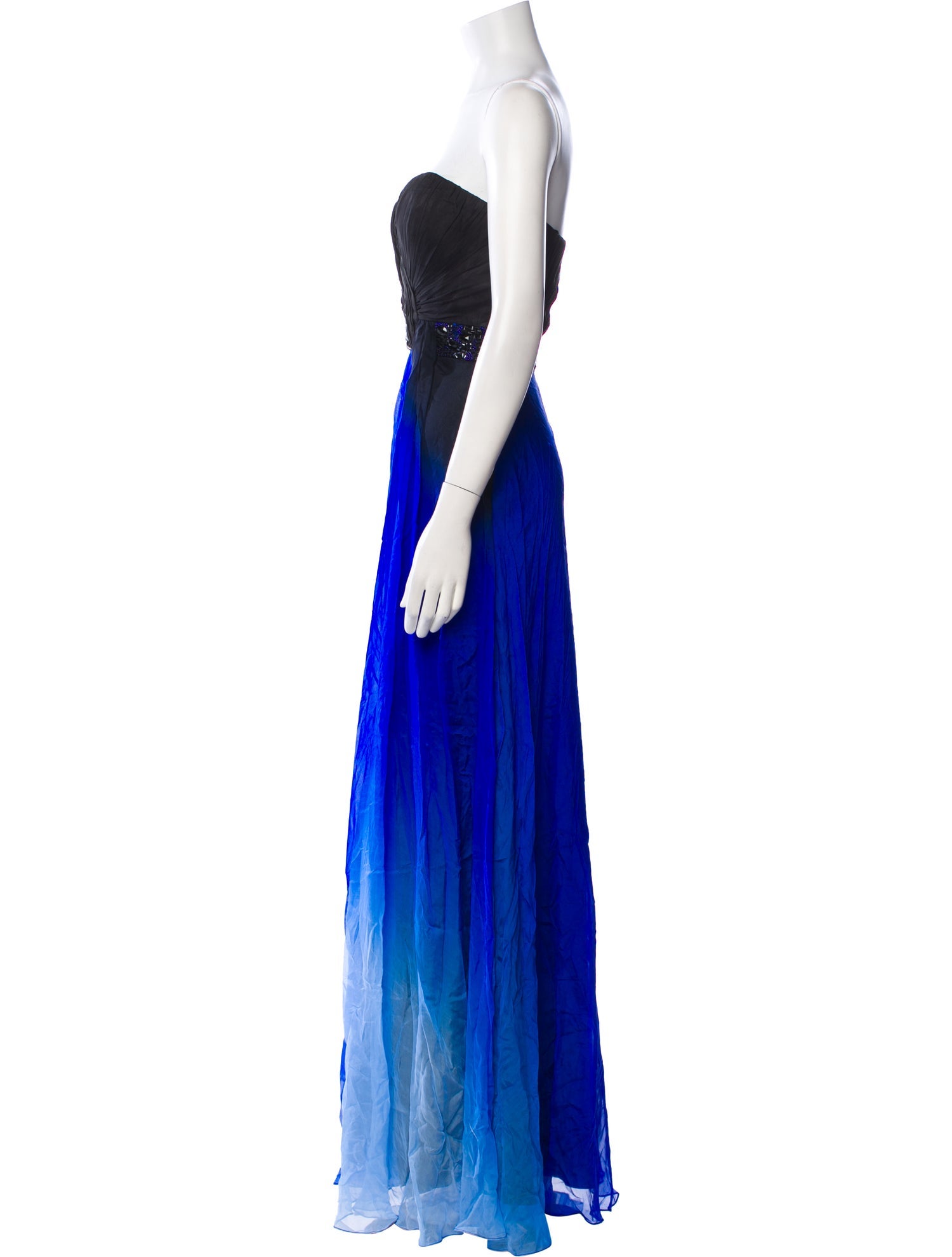Neiman Marcus Silk Long Dress