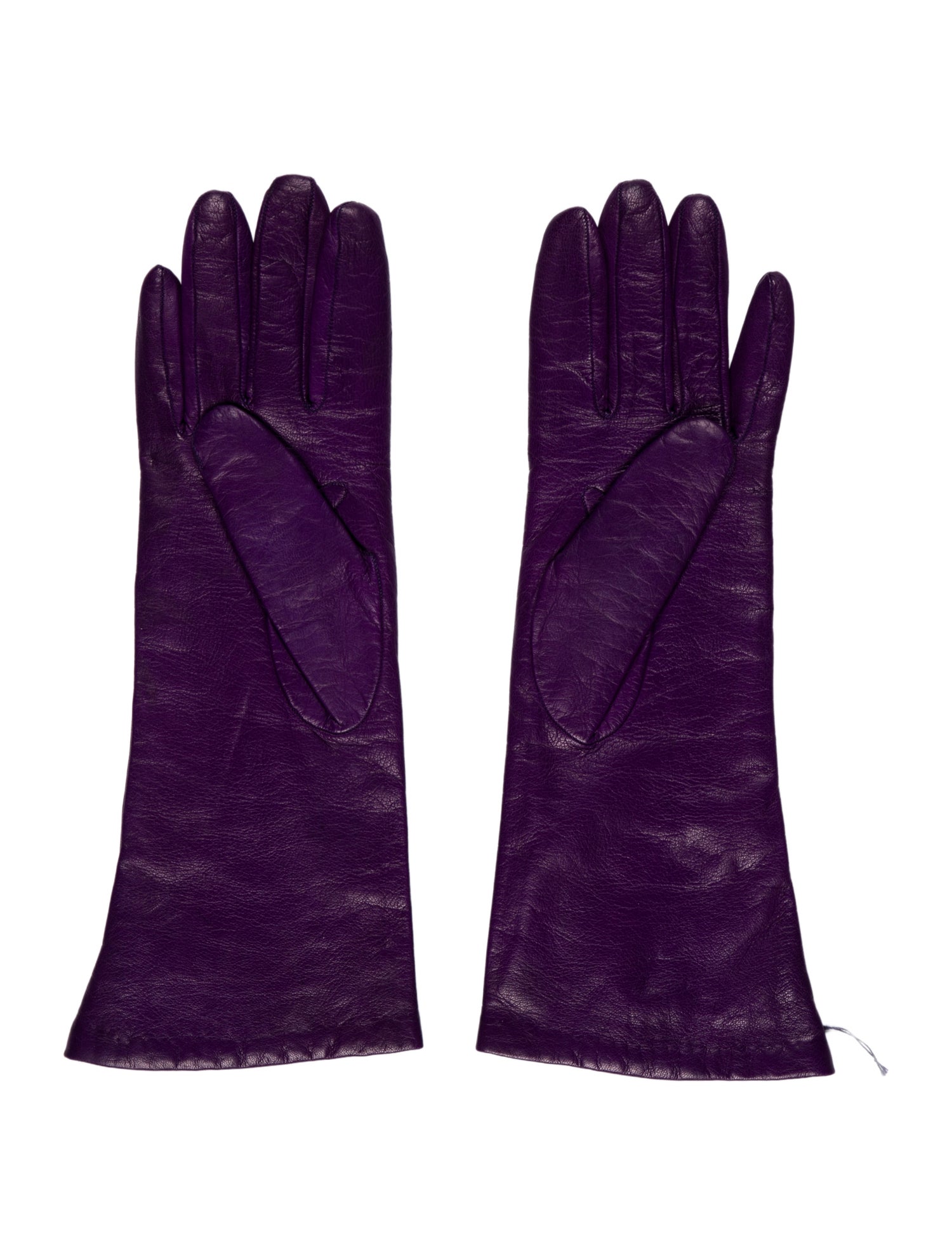 Neiman Marcus Leather Winter Gloves