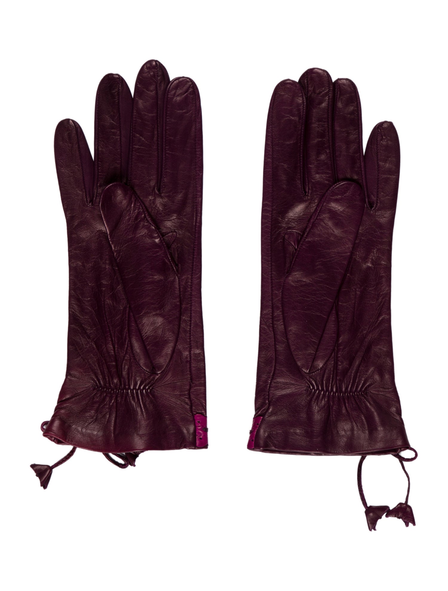 Neiman Marcus Leather WInter Gloves