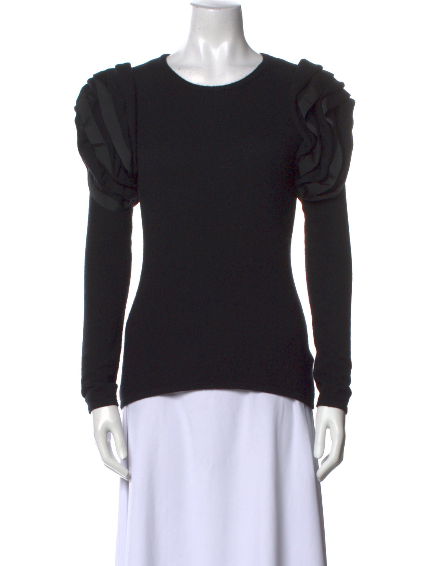 Neiman Marcus Cashmere Scoop Neck Sweater