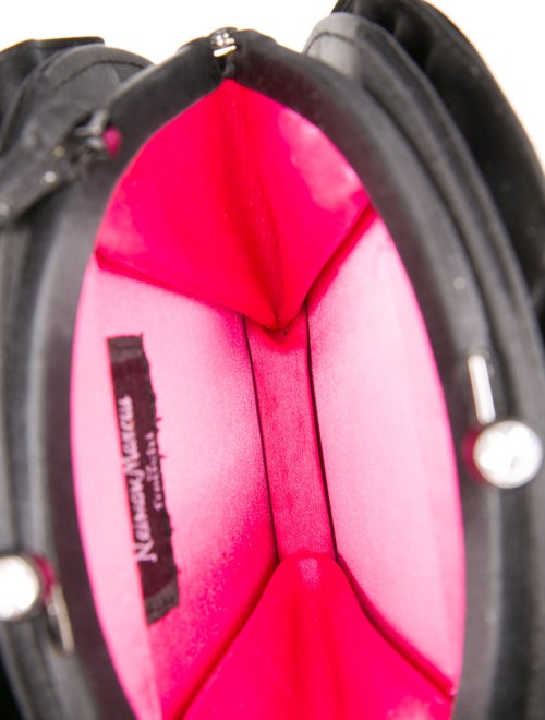 Neiman Marcus Satin Top Handle Bag