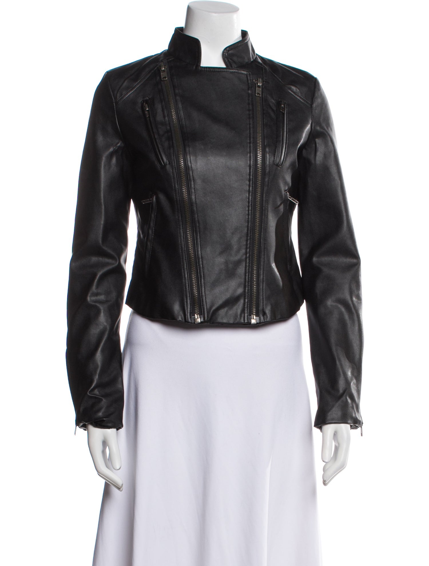 Neiman Marcus Leather Biker Jacket