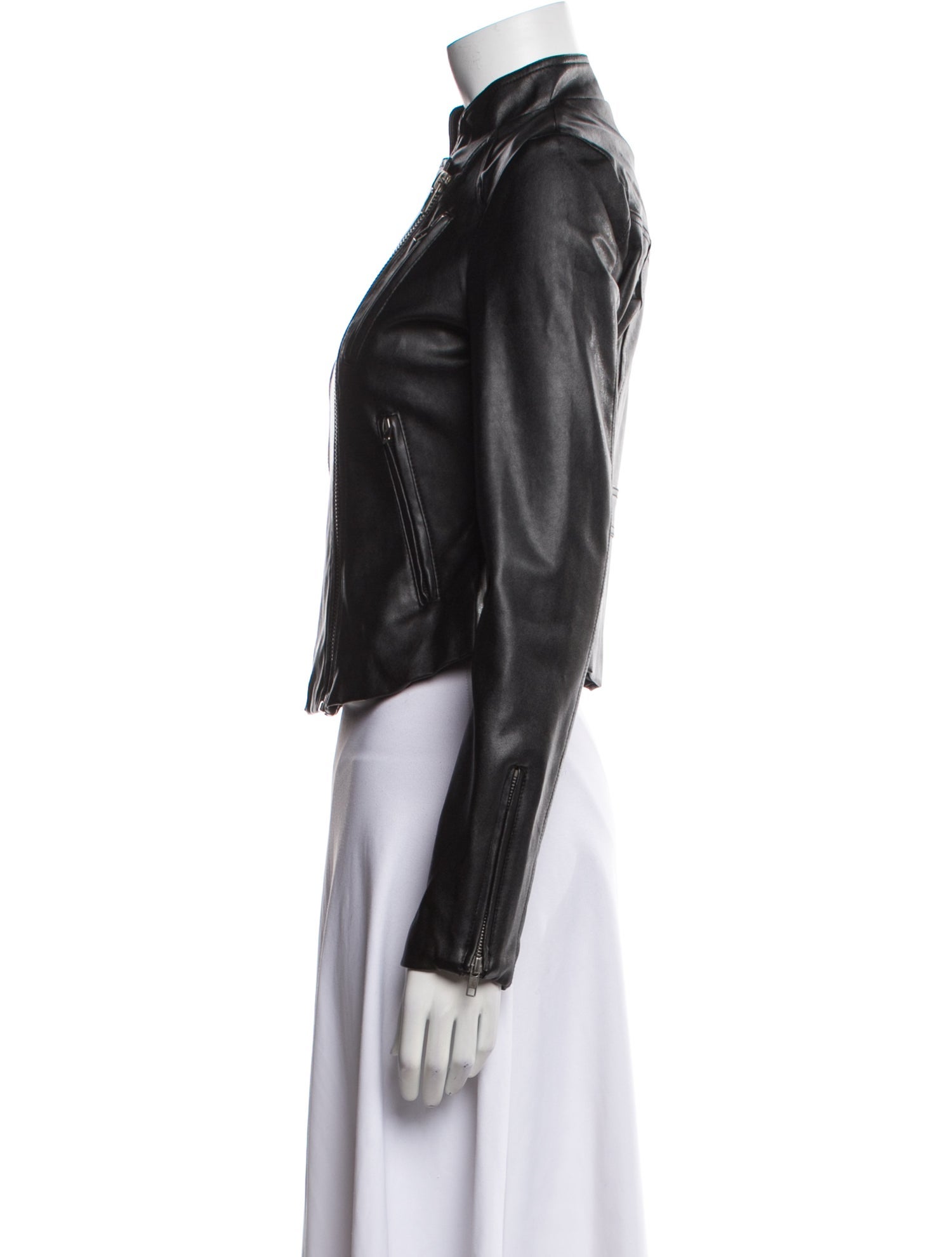 Neiman Marcus Leather Biker Jacket