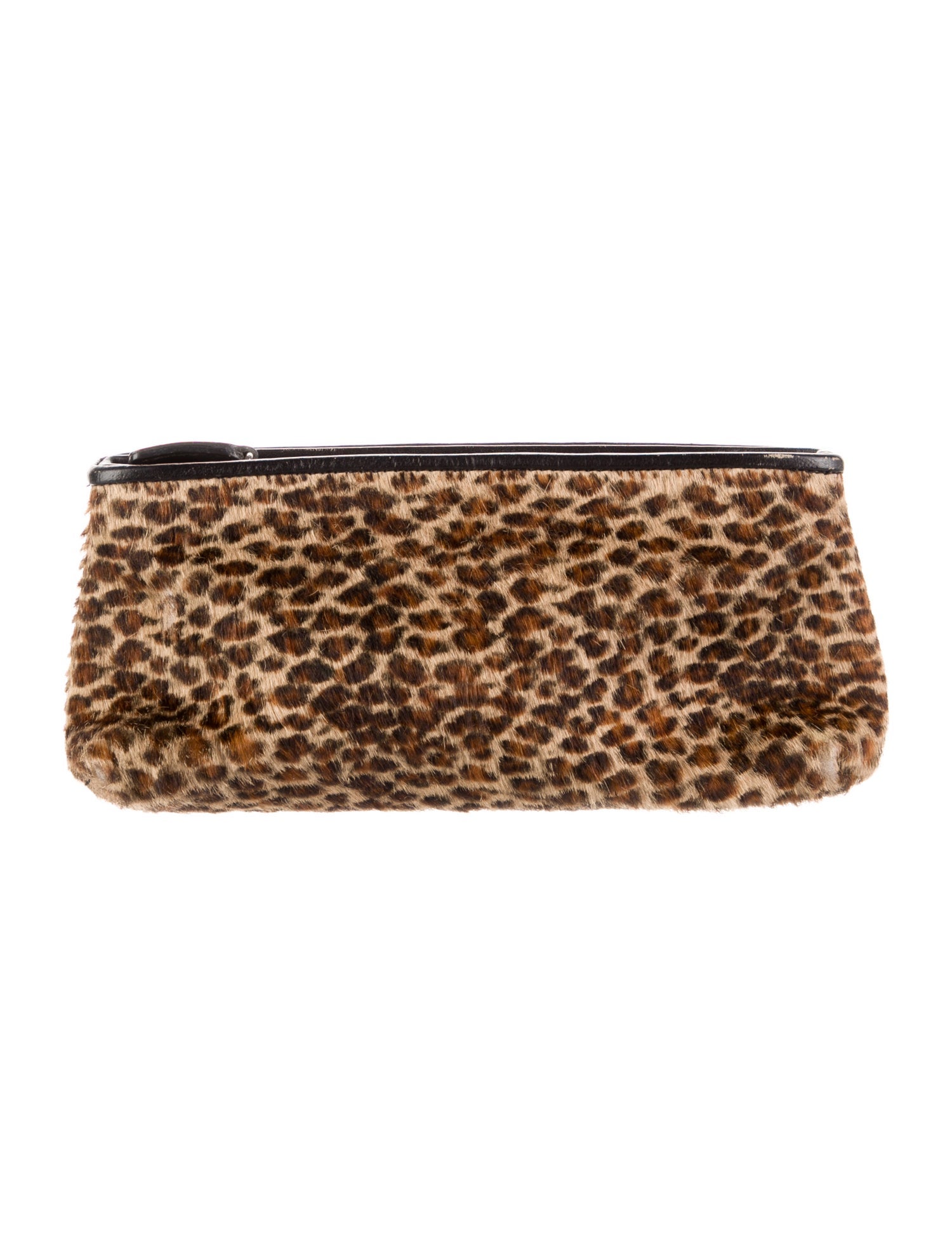 Neiman Marcus Ponyhair Cosmetic Case