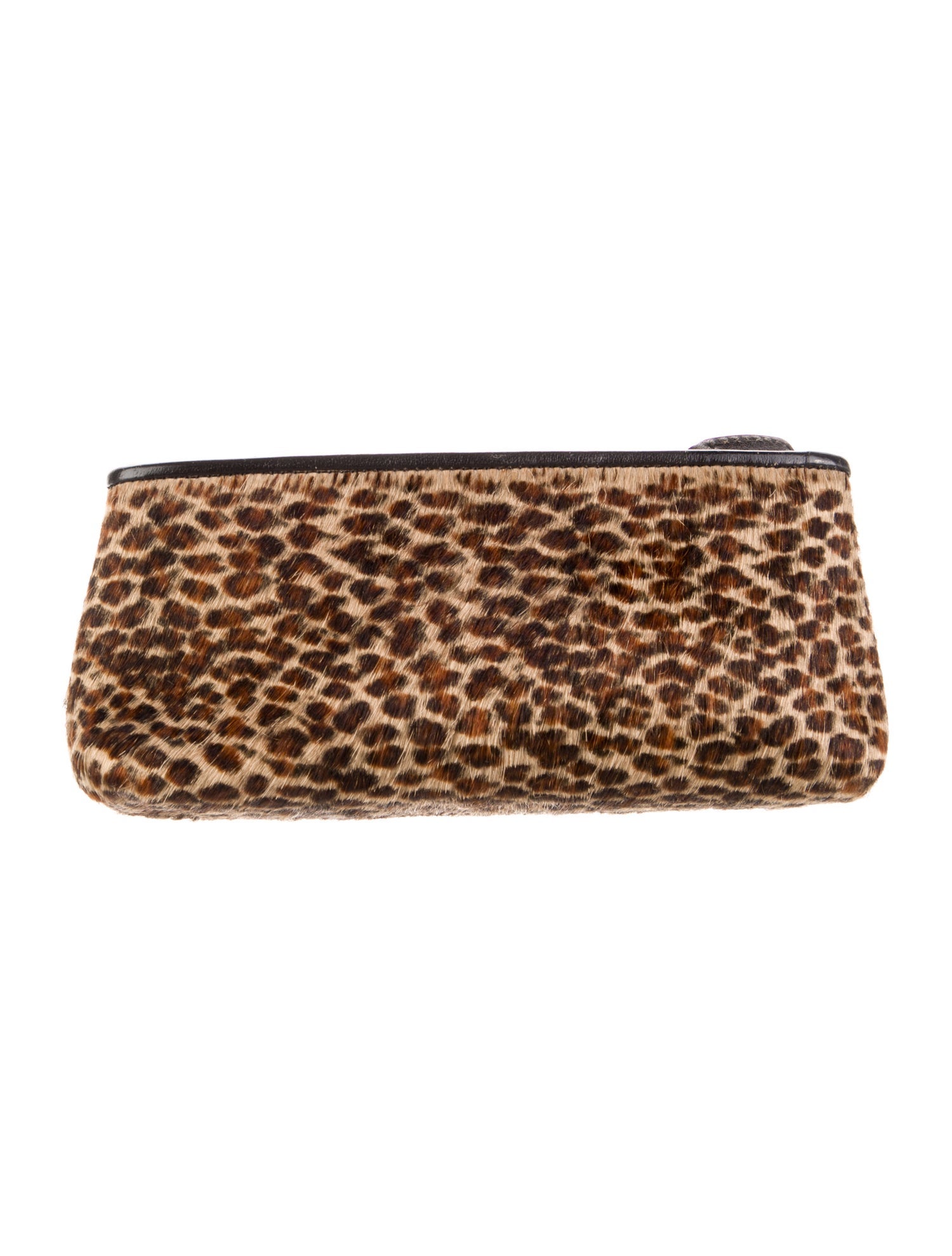 Neiman Marcus Ponyhair Cosmetic Case