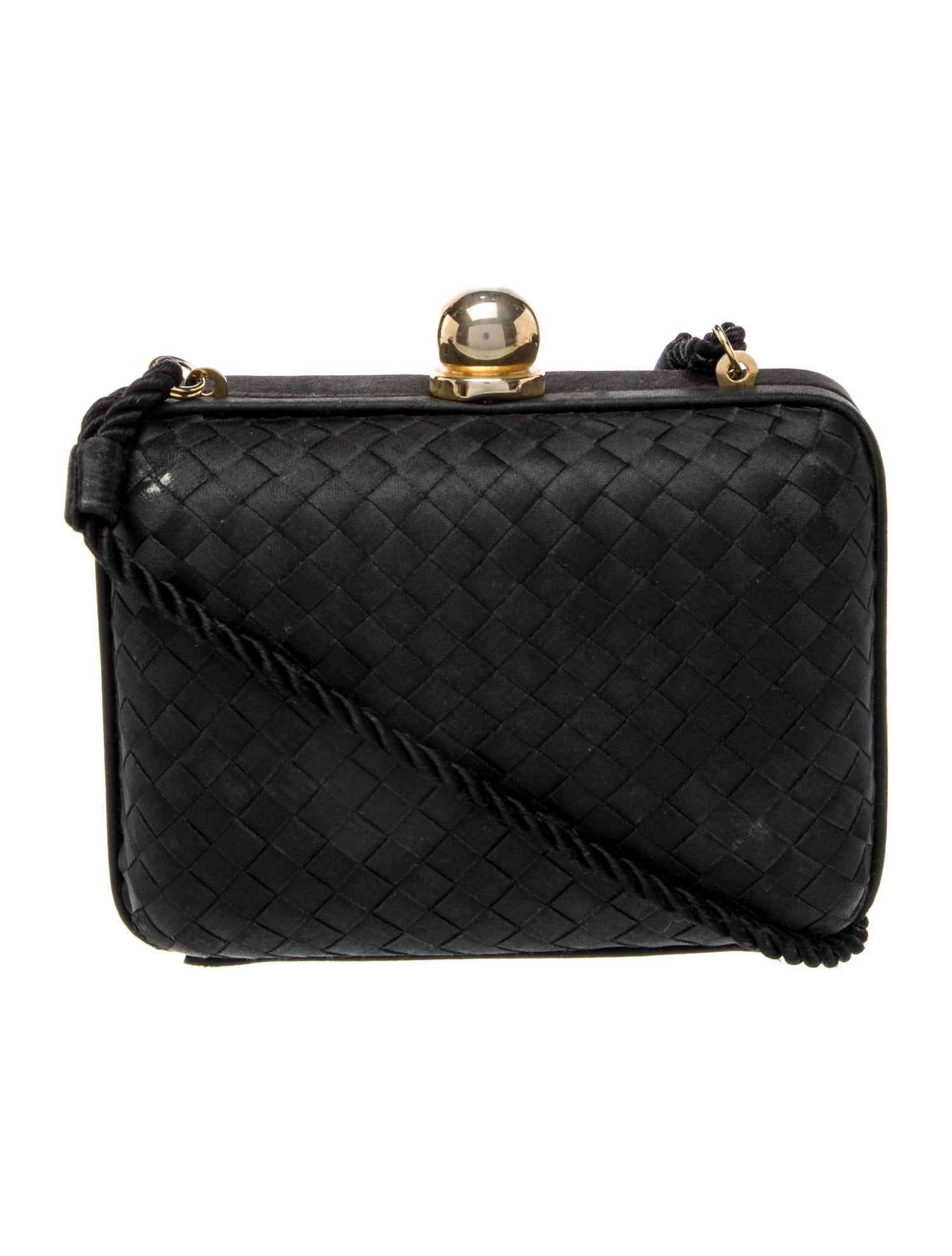 Neiman Marcus Satin Minaudière