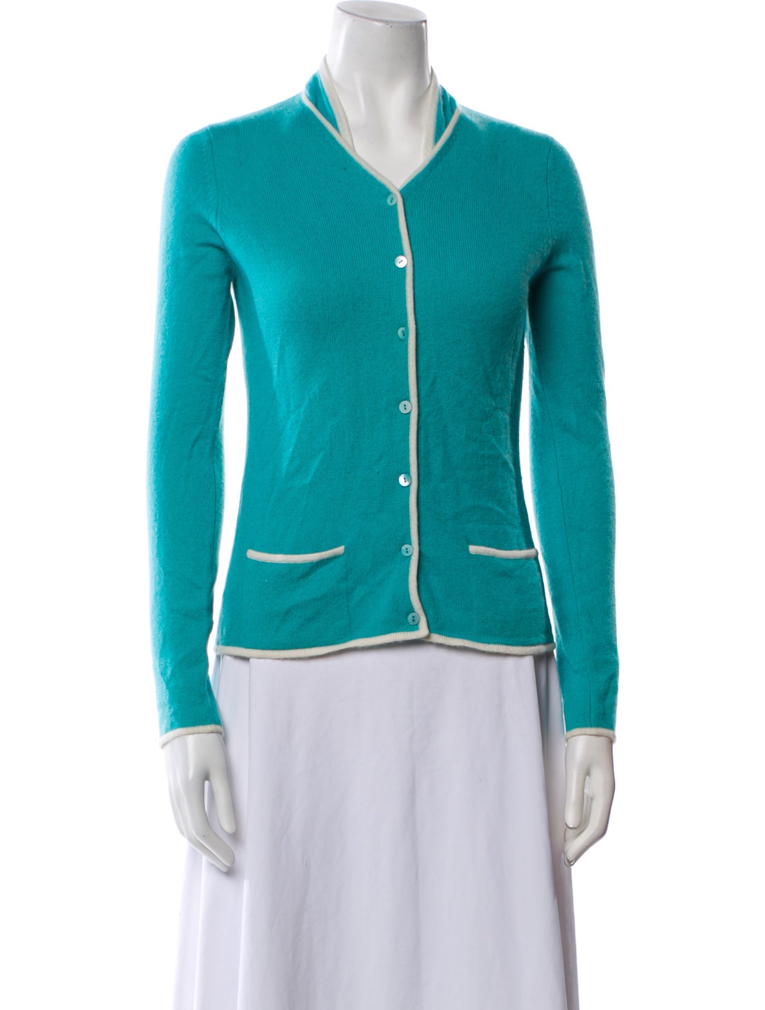 Neiman Marcus Cashmere Striped Set