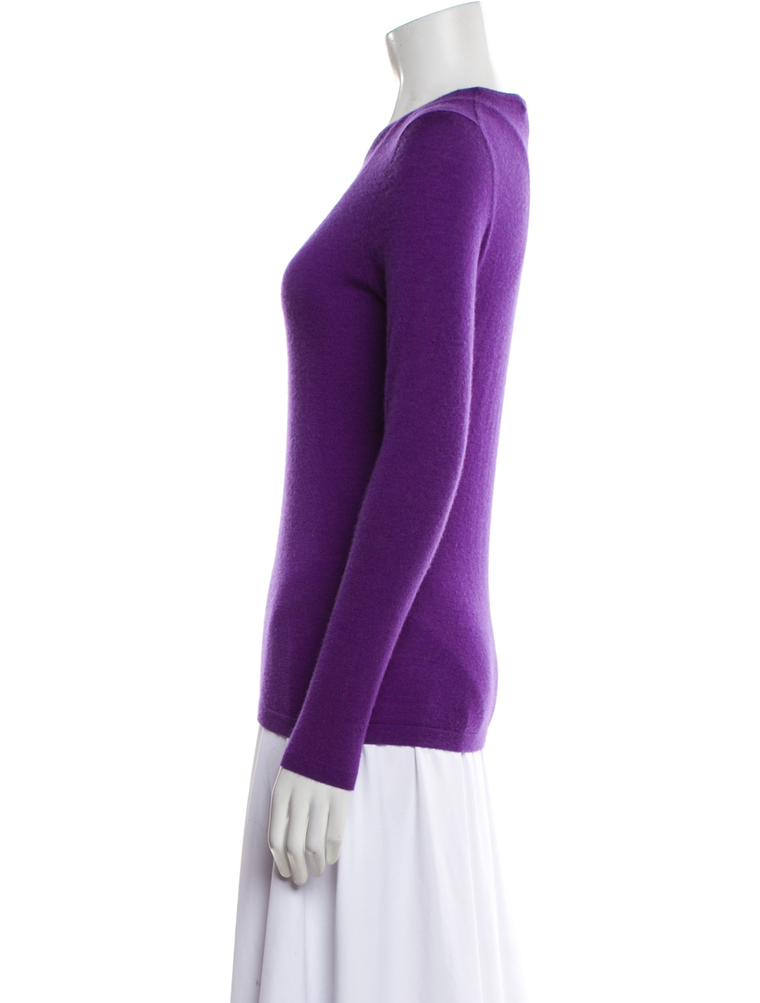 Neiman Marcus Cashmere Scoop Neck Sweater