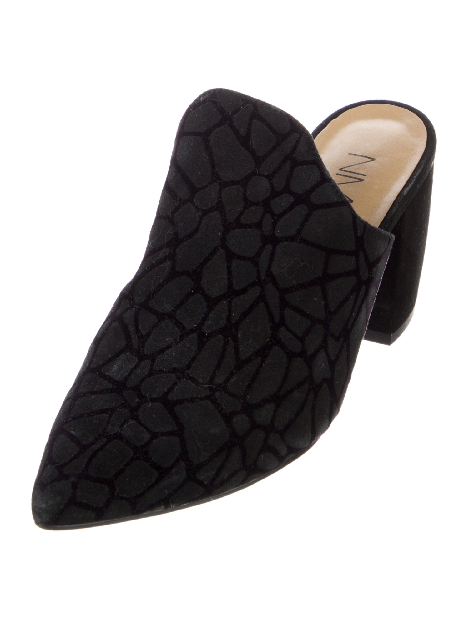 Neiman Marcus Suede Mules