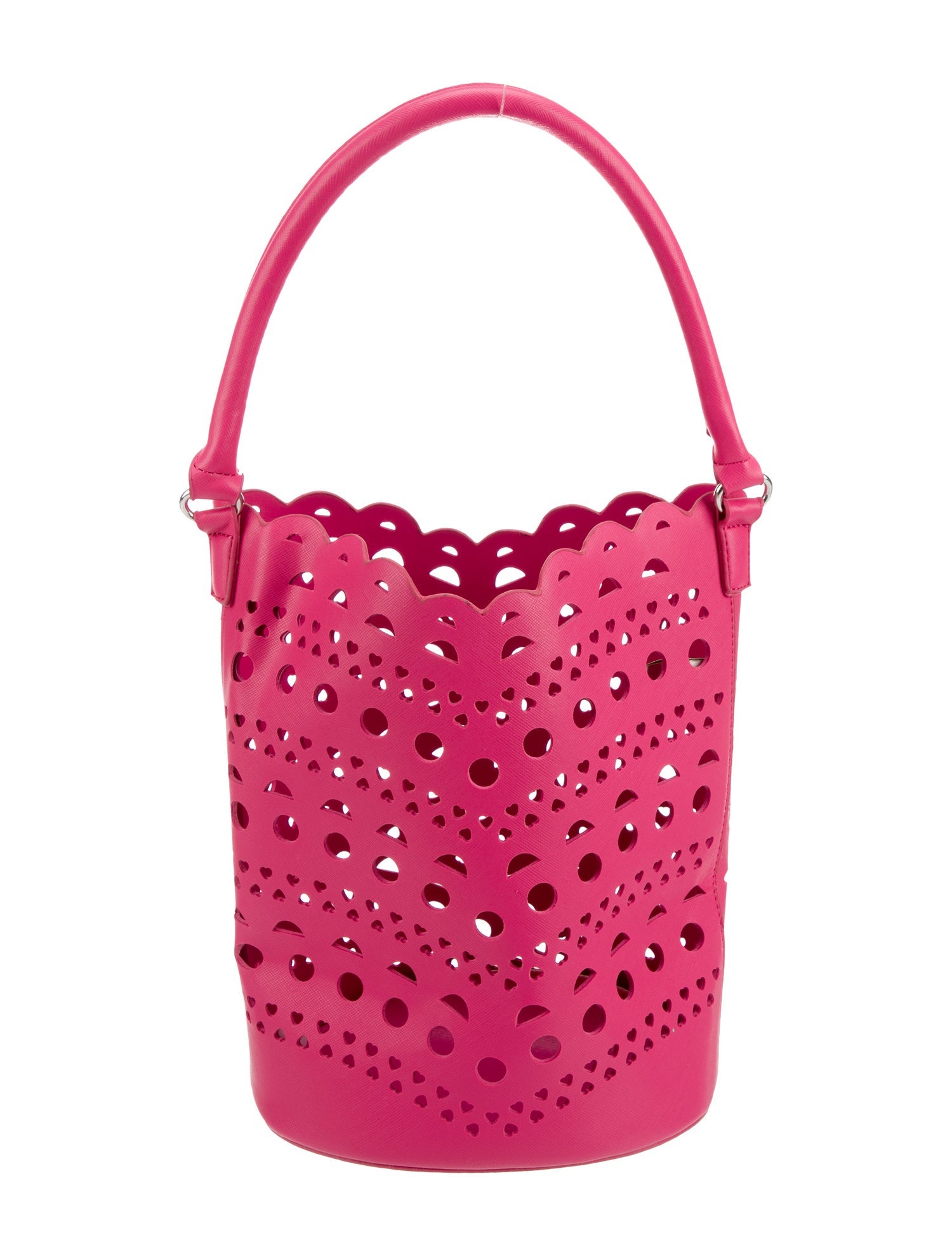 Neiman Marcus Leather Bucket Bag