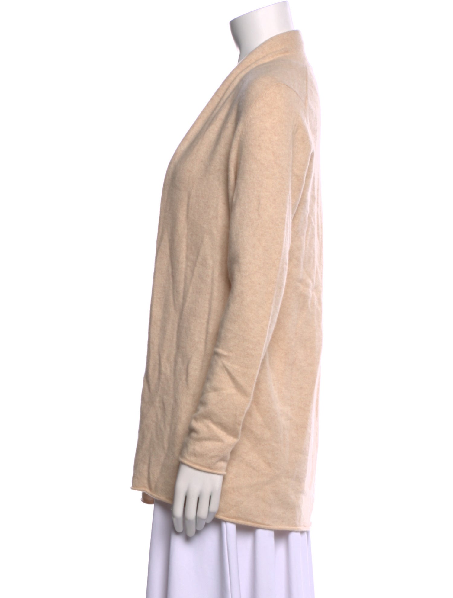 Neiman Marcus Cashmere Open Front Sweater
