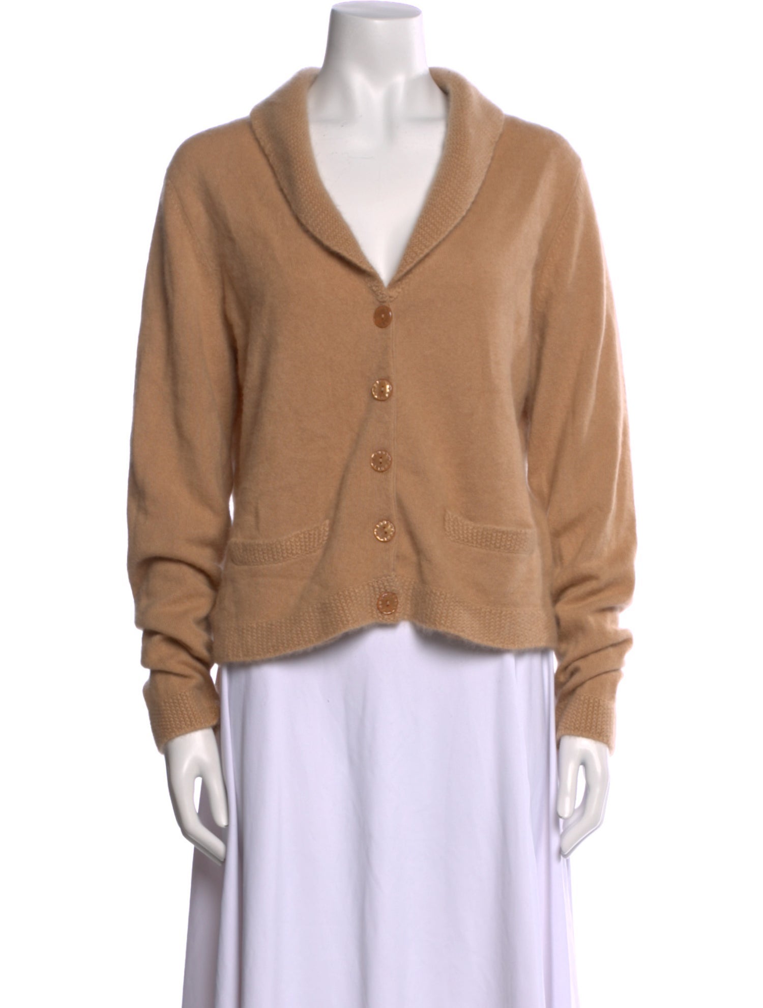 Neiman Marcus Cashmere V-Neck Sweater