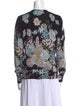 Neiman Marcus Cashmere Printed Sweater