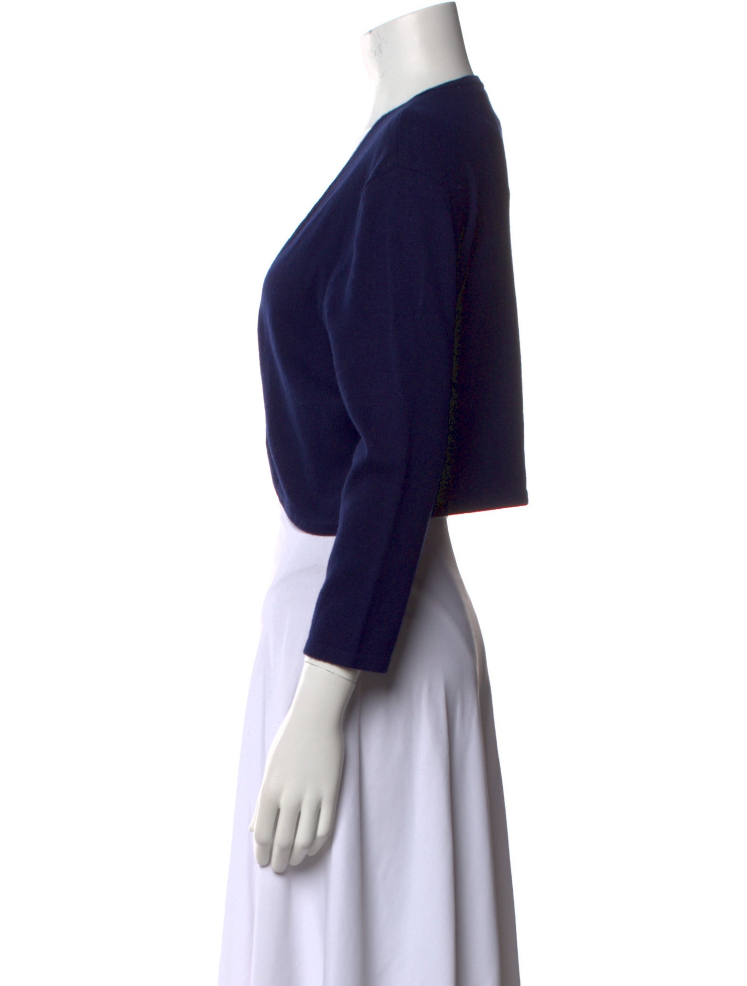 Neiman Marcus Open Front Sweater