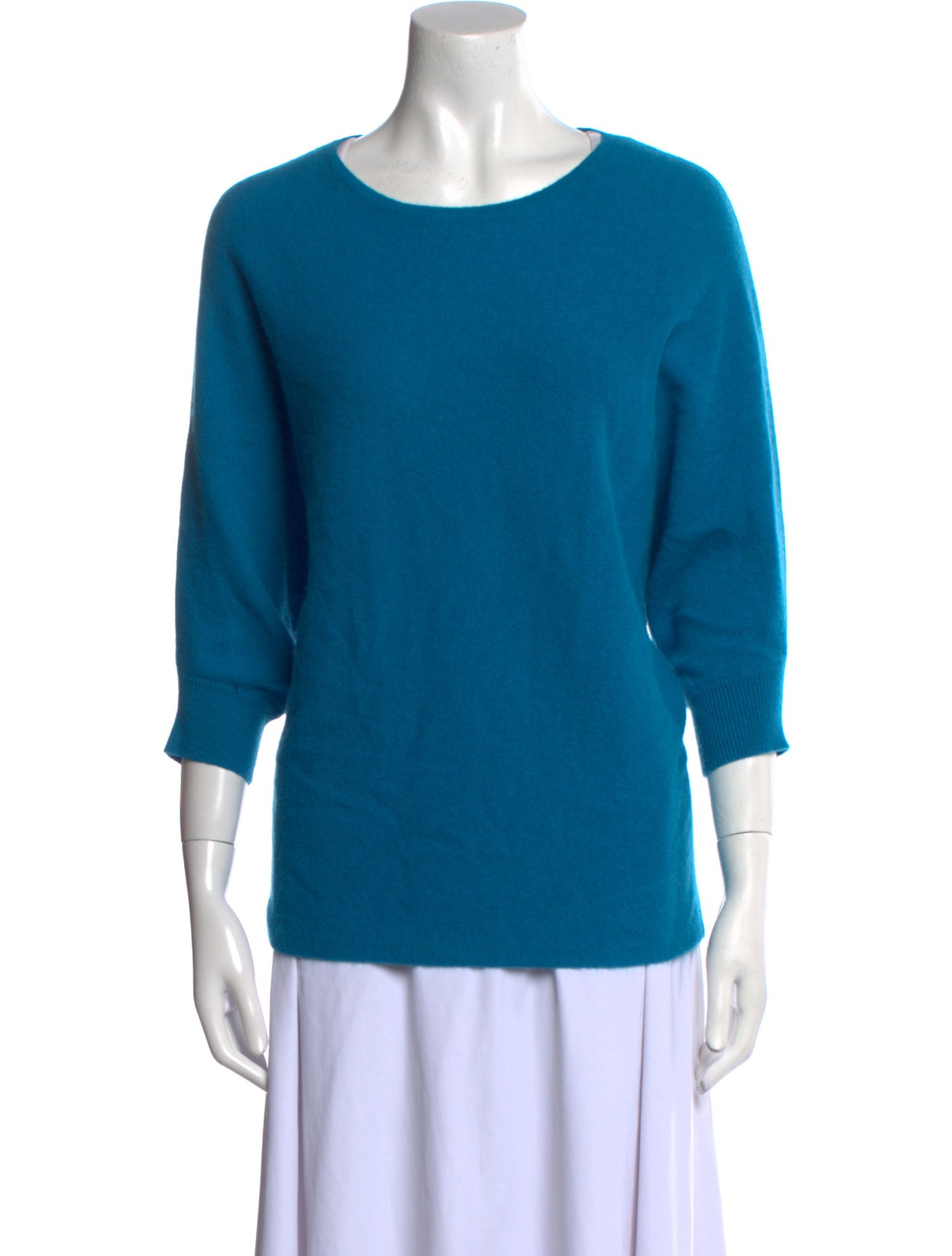 Neiman Marcus Cashmere Scoop Neck Sweater