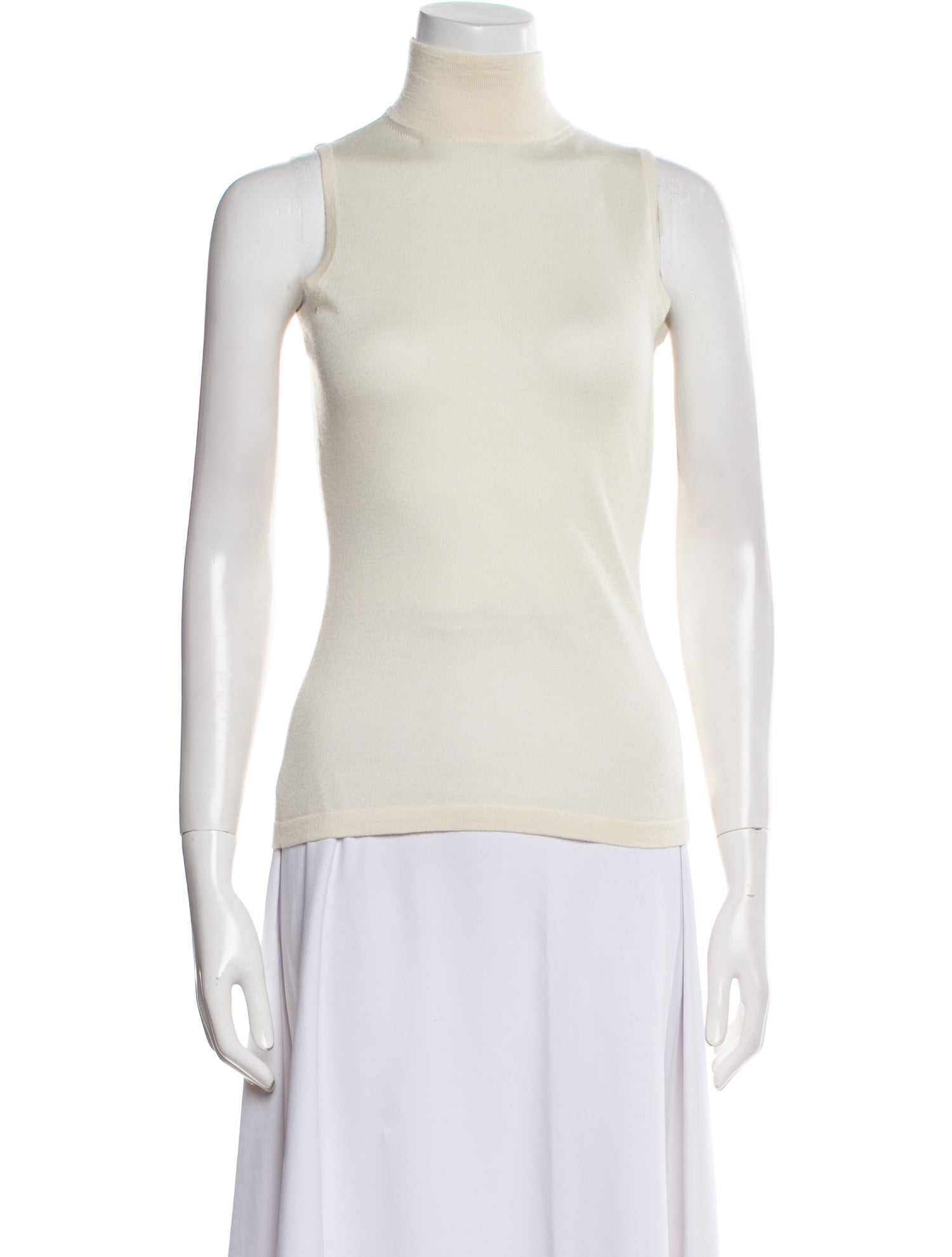 Neiman Marcus Cashmere Turtleneck Top w/ Tags