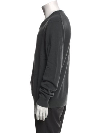 Neiman Marcus Cashmere V-Neck Pullover