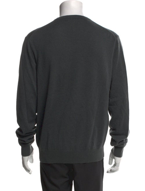 Neiman Marcus Cashmere V-Neck Pullover