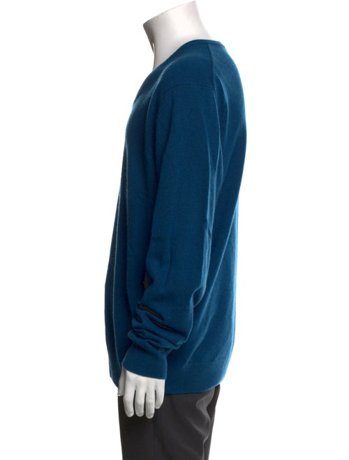 Neiman Marcus Cashmere V-Neck Pullover