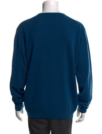 Neiman Marcus Cashmere V-Neck Pullover