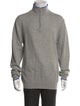 Neiman Marcus Cashmere Mock Neck Pullover
