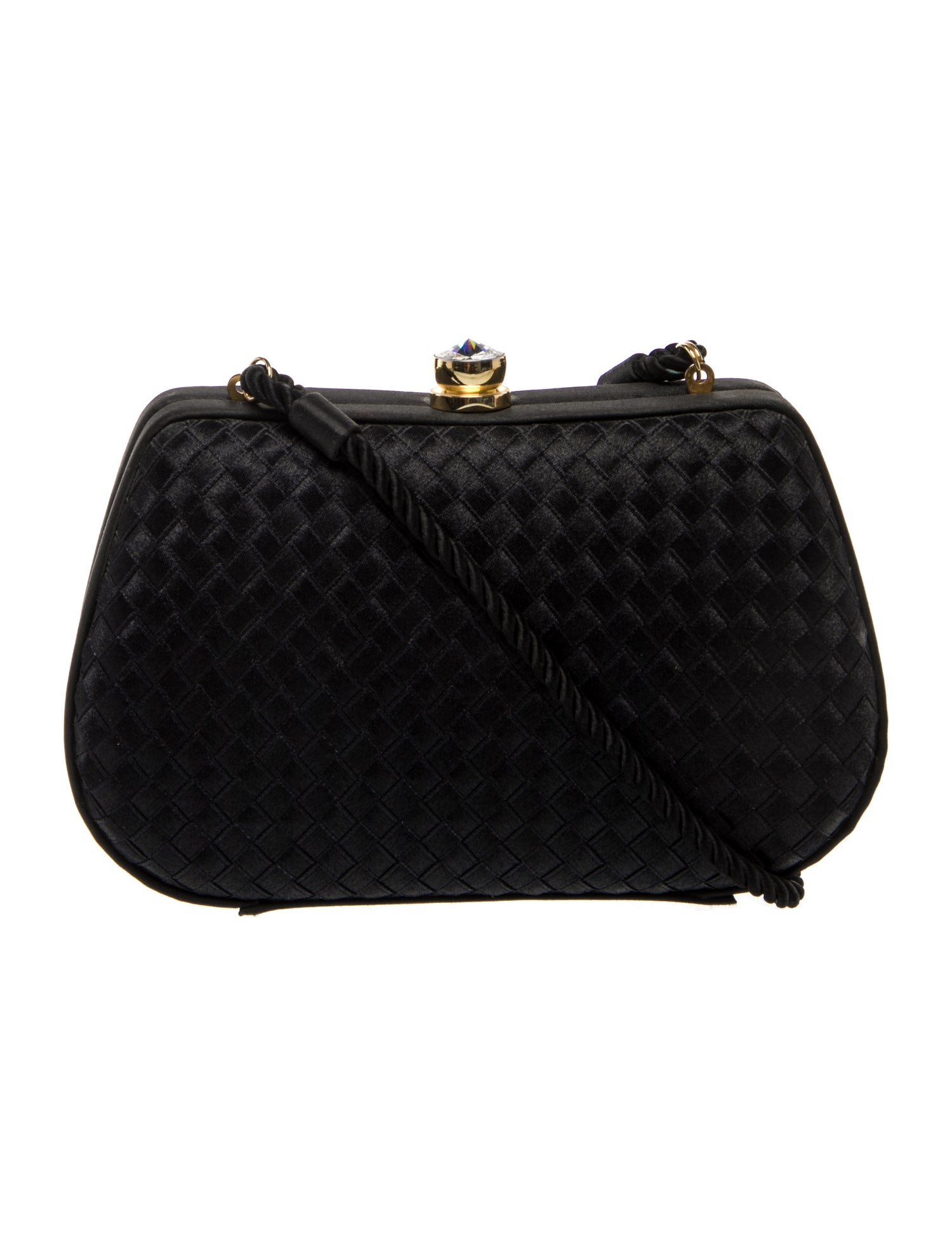 Neiman Marcus Satin Evening Bag