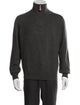 Neiman Marcus Cashmere Mock Neck Pullover