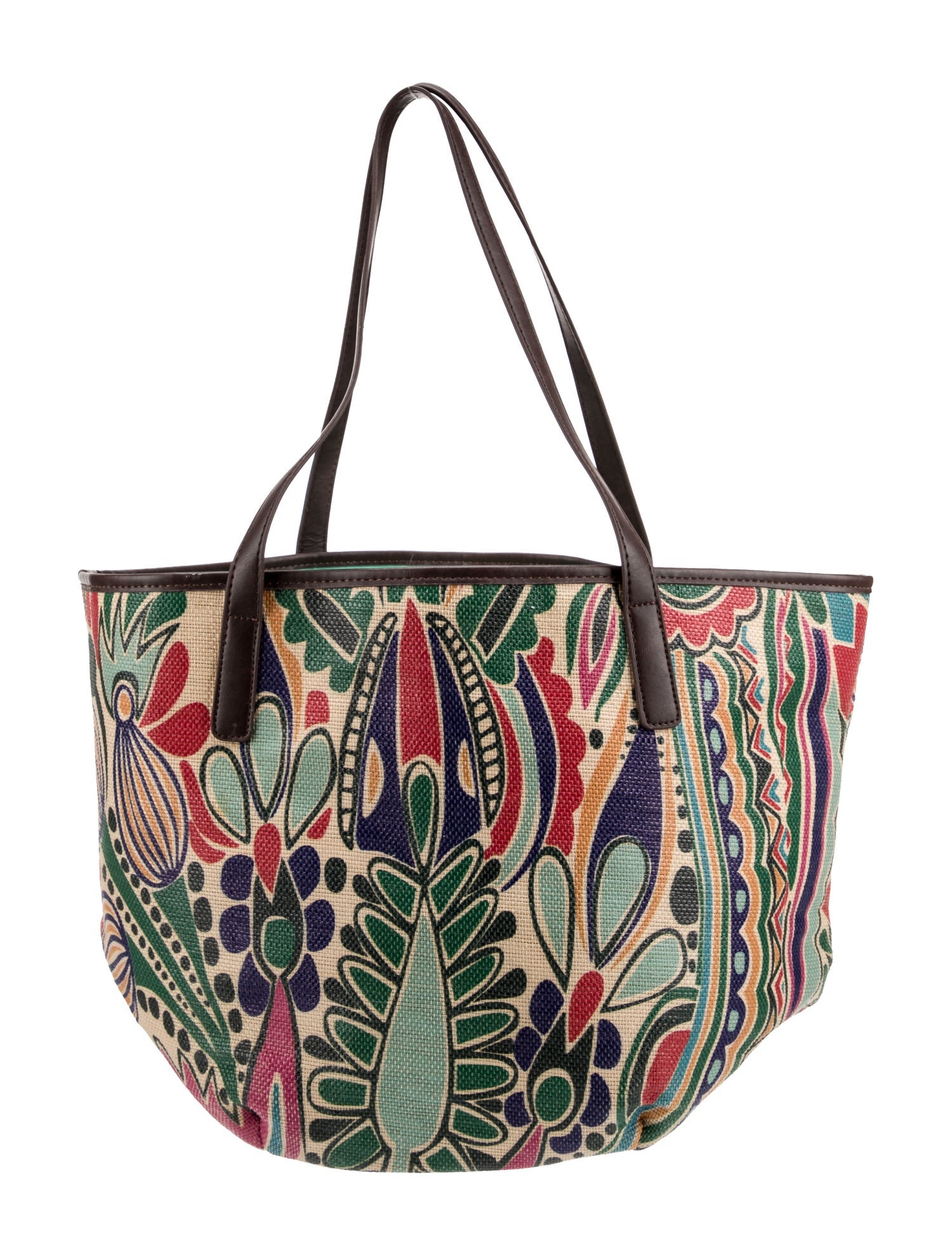 Neiman Marcus Canvas Shoulder Bag
