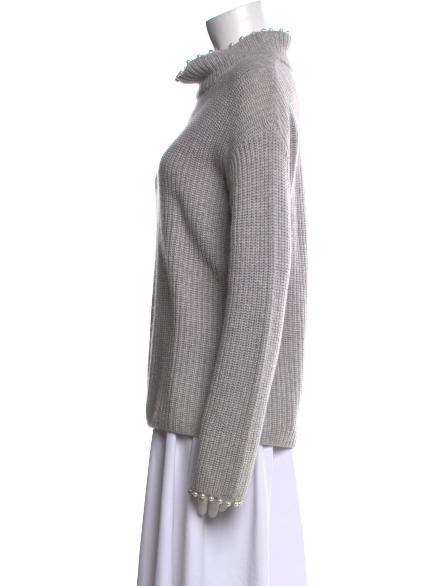 Neiman Marcus Cashmere Mock Neck Sweater