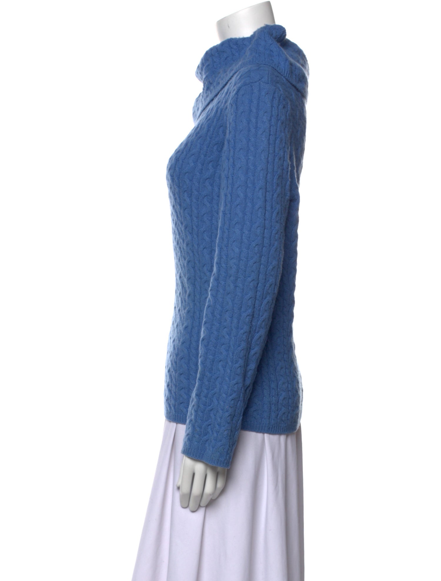 Neiman Marcus Cashmere Cowl Neck Sweater
