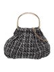 Neiman Marcus Tweed Top Handle Bag