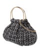 Neiman Marcus Tweed Top Handle Bag