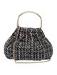 Neiman Marcus Tweed Top Handle Bag