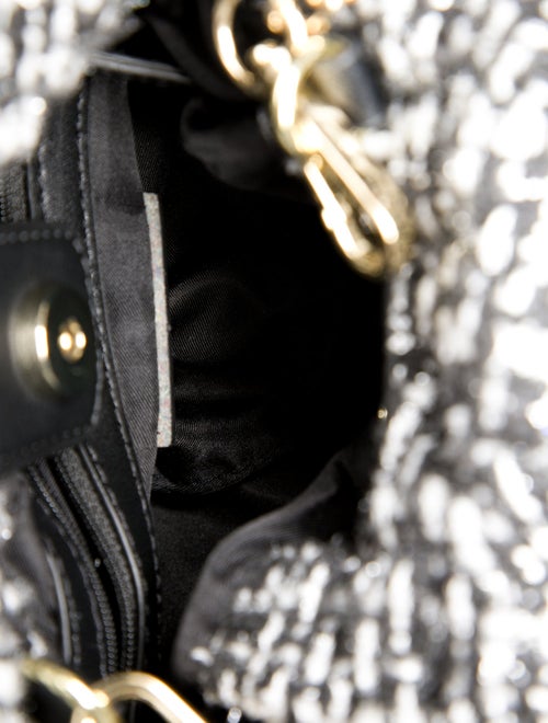 Neiman Marcus Tweed Top Handle Bag