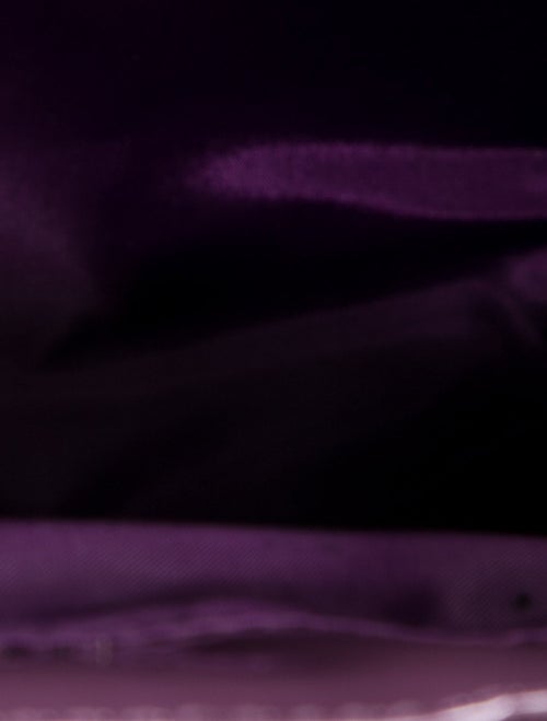 Neiman Marcus Patent Leather Top Handle Bag