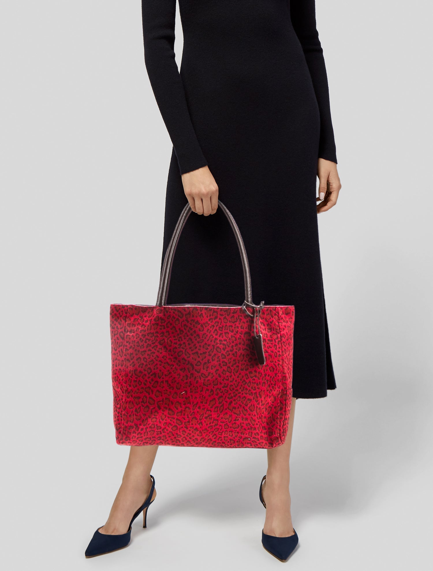 Neiman Marcus Suede Tote