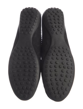 Neiman Marcus Suede Tassel Accents Loafers