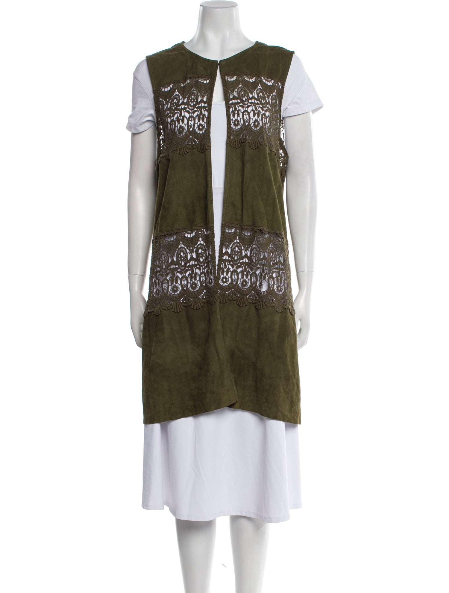 Neiman Marcus Leather Vest