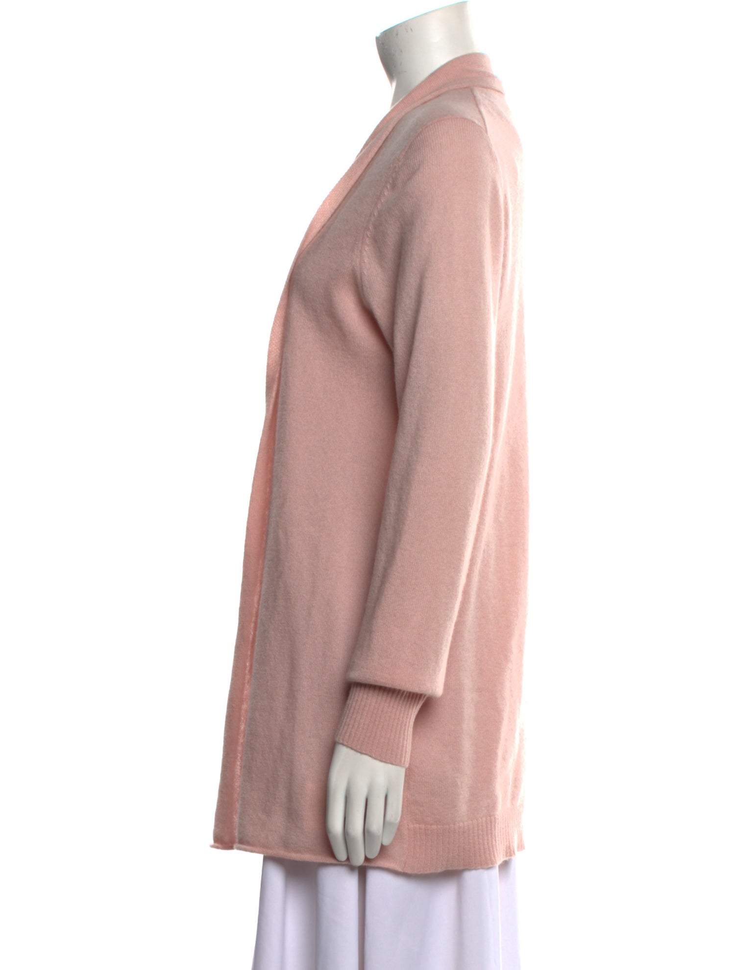 Neiman Marcus Cashmere Open Front Sweater