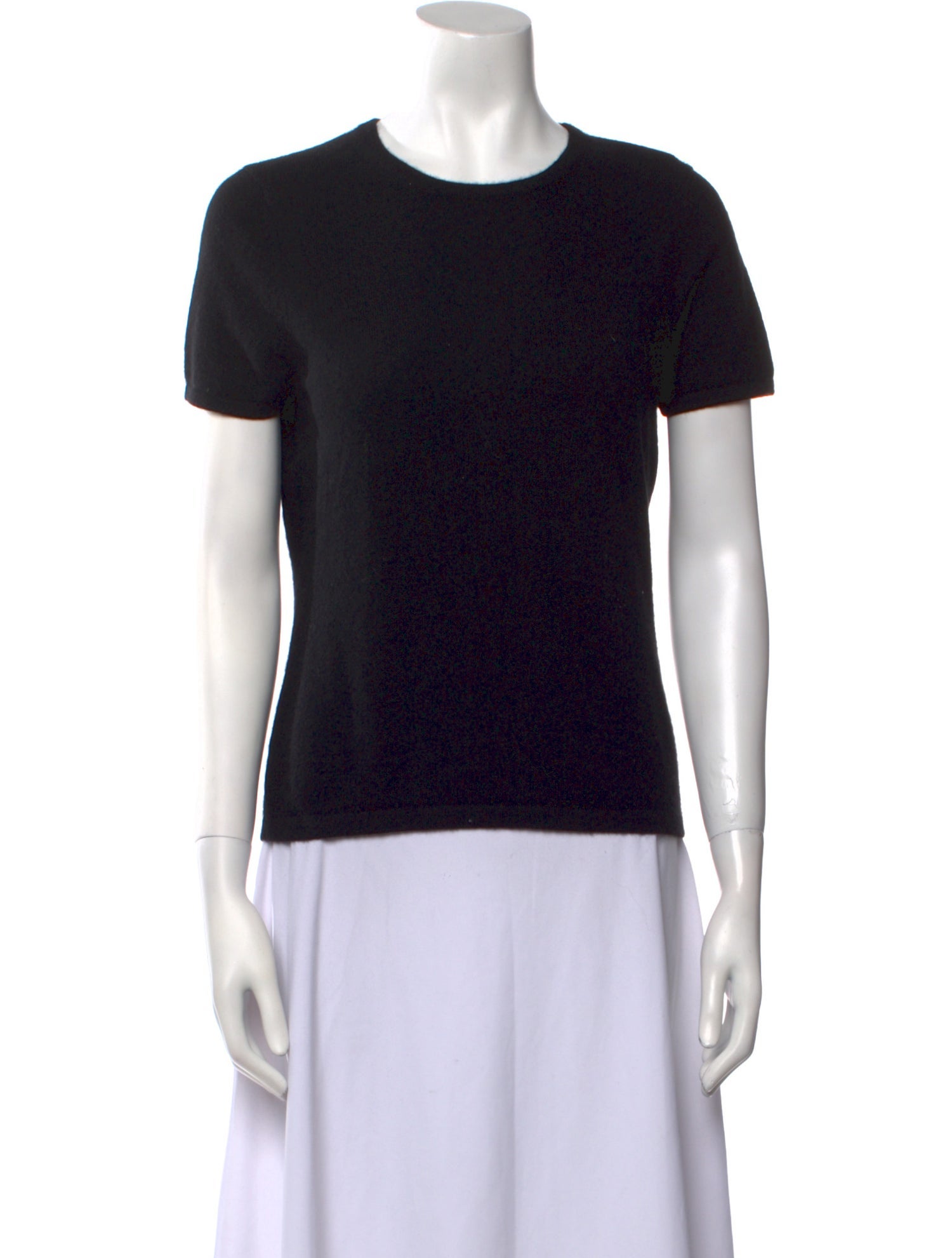 Neiman Marcus Cashmere Crew Neck Sweater