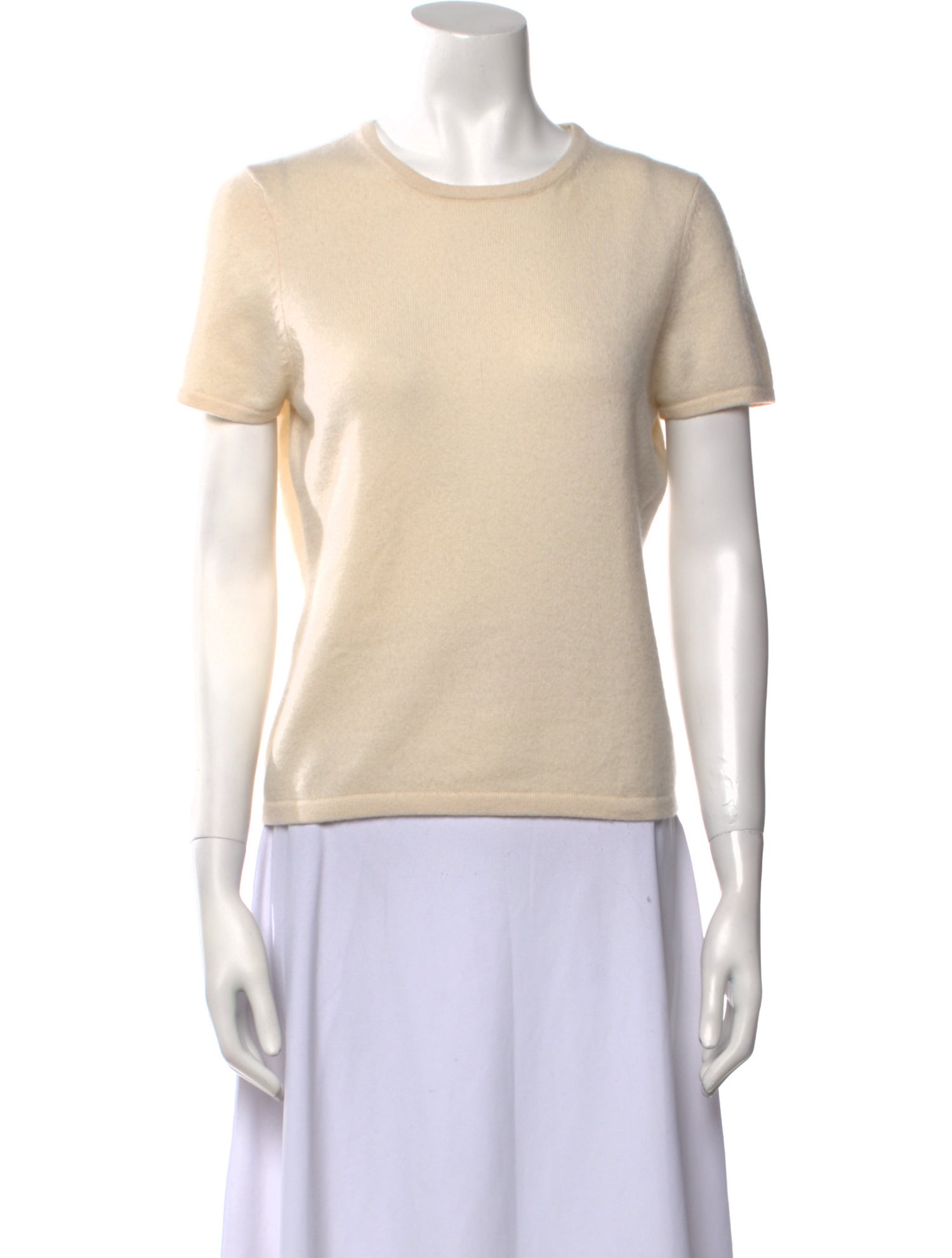 Neiman Marcus Cashmere Crew Neck Sweater