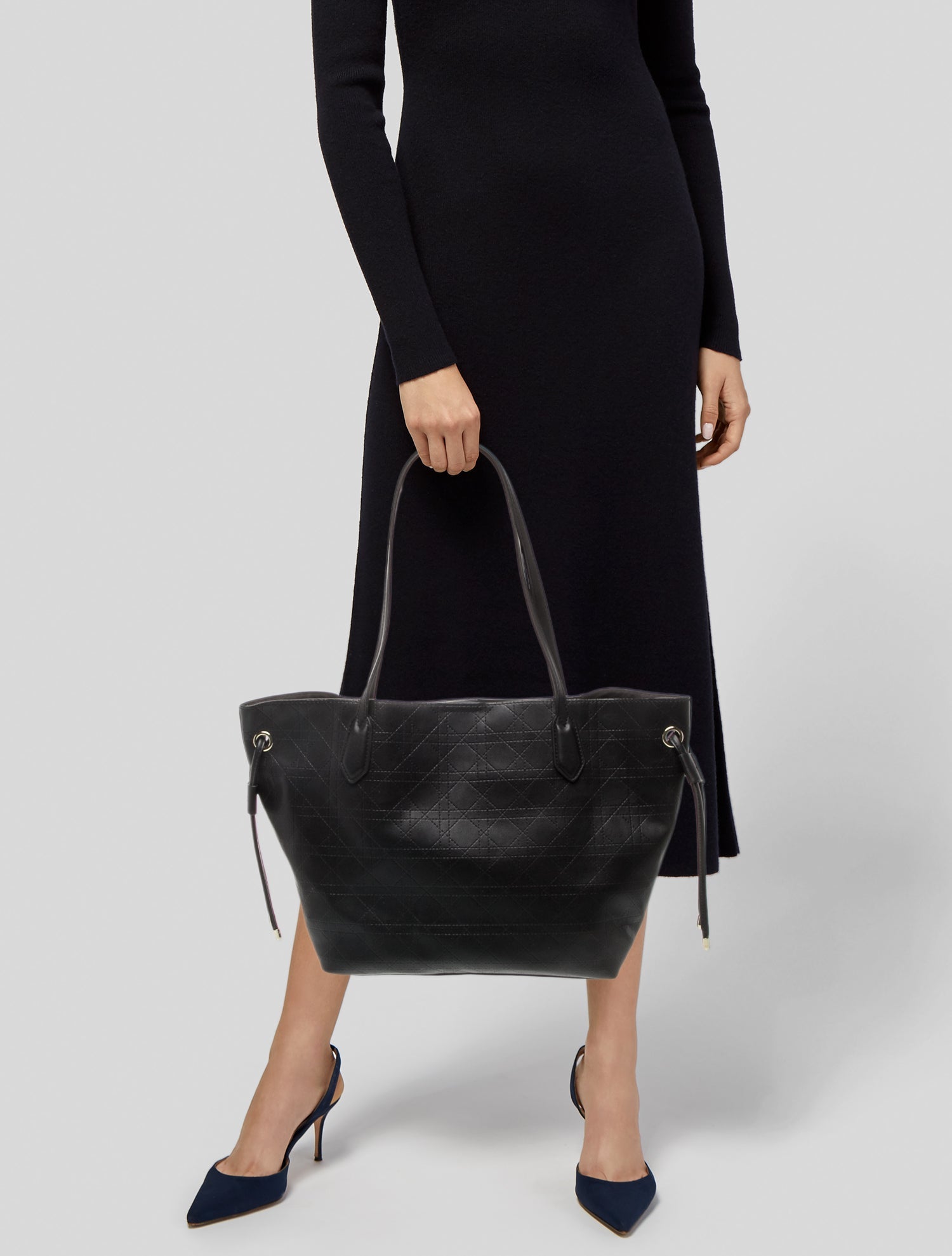 Neiman Marcus Leather Tote