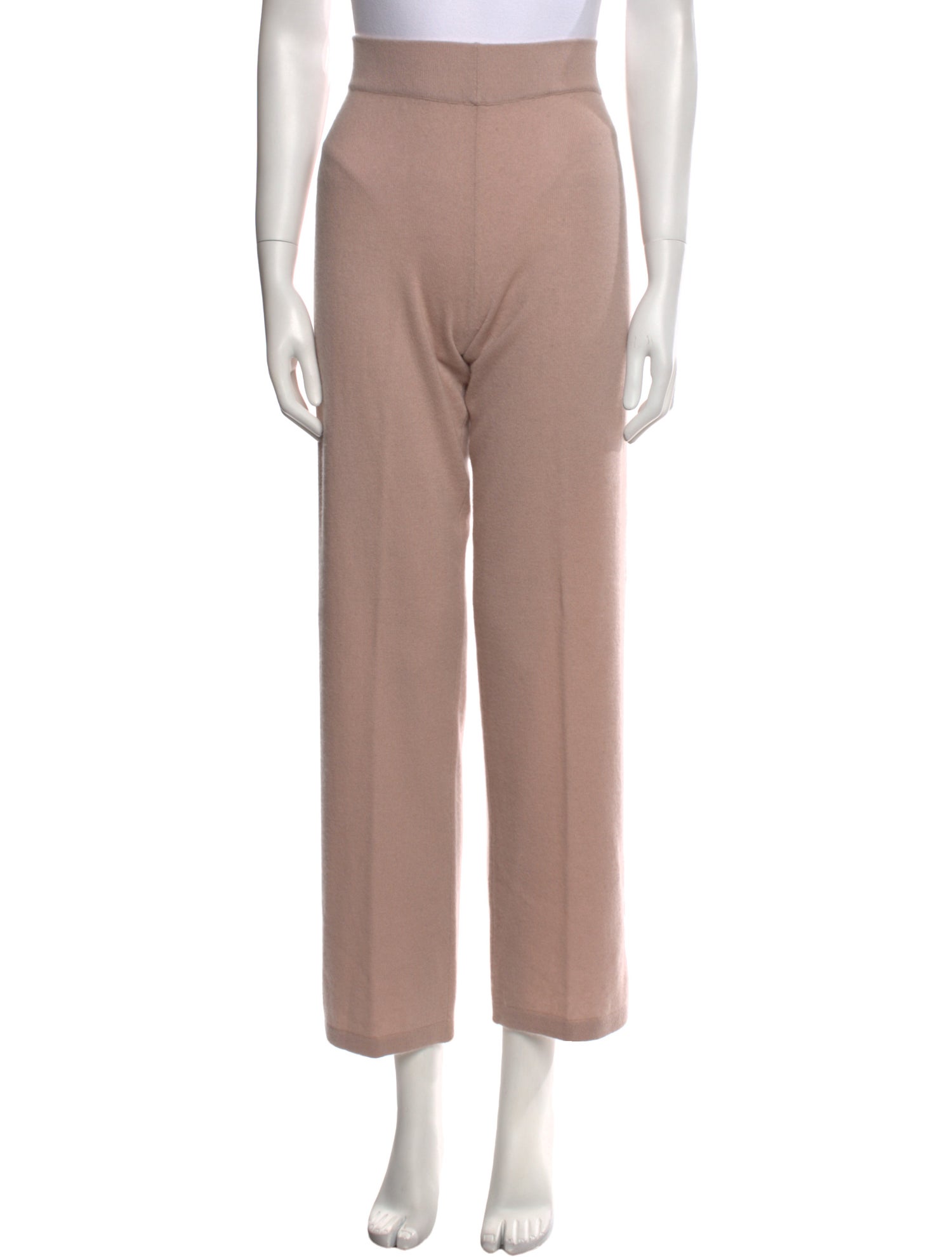 Neiman Marcus Cashmere Straight Leg Pants